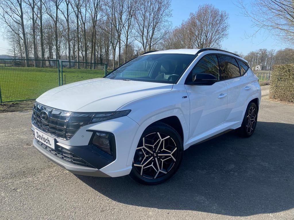 Hyundai Tucson 1.6 T-GDi LIMITED EDITION N-LINE 150 M6, Auto's, Voorwielaandrijving, Gebruikt, 4 cilinders, Parkeersensor