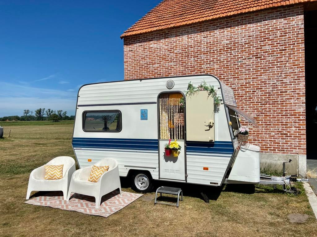UNIEKE KNAUS CARAVAN TE KOOP, Caravans en Kamperen, Bedrijf, 500 - 750 kg, Knaus, Tot en met 4