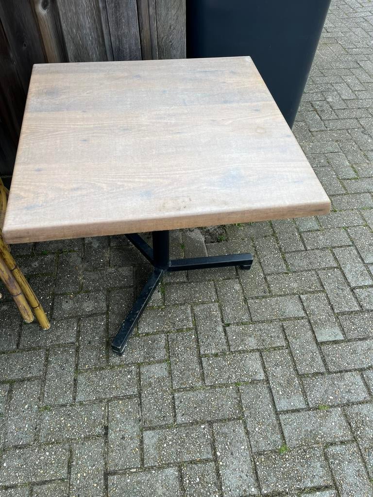 Terrastafel, Tuin en Terras, Tuintafels, Ophalen, Gebruikt, Vierkant