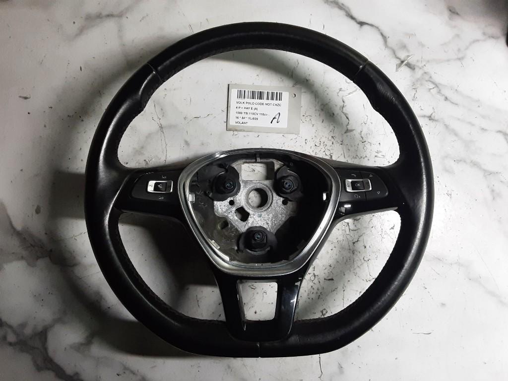 VOLANT DIRECTION Volkswagen Polo V (6R) (6C0419091E), Volkswagen, Mevr. I. Hauben, Utilisé, Rue de l'Espoir 34 34
4030  GRIVEGNÉE, BE