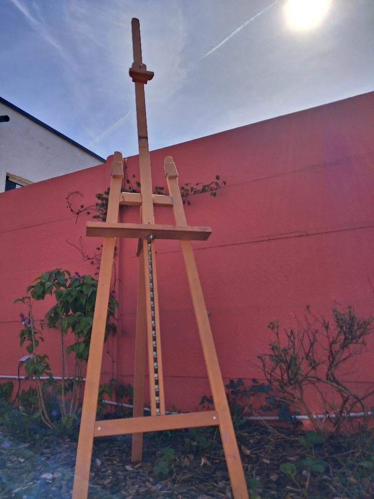 Schildersezel, Hobby en Vrije tijd, Schilderen, Gebruikt, Ezel, Ophalen