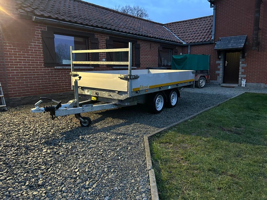 Eduard kipper 3m1m50, Auto diversen, Aanhangers en Bagagewagens, Gebruikt, Ophalen