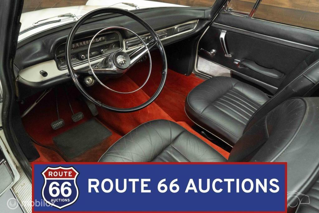 Peugeot 404 Cabriolet | 1966 | Route 66 Auctions, Auto's, Zwart, Bedrijf, Handgeschakeld, Overige carrosserie