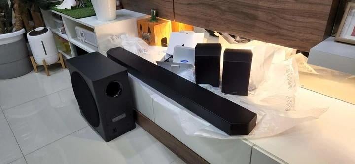 Samsung premium home cinema HW-Q930B, Audio, Tv en Foto, Home Cinema-sets, Ophalen, Soundbar