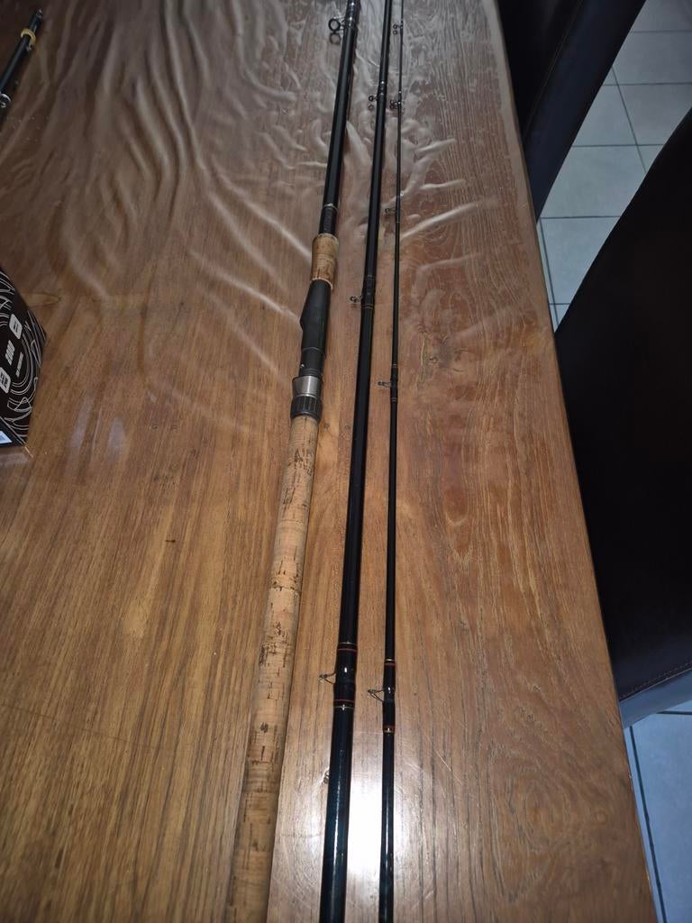 Sundridge 13 pieds Canne d'allumette Jumbo Graphite., Enlèvement, Moulinet