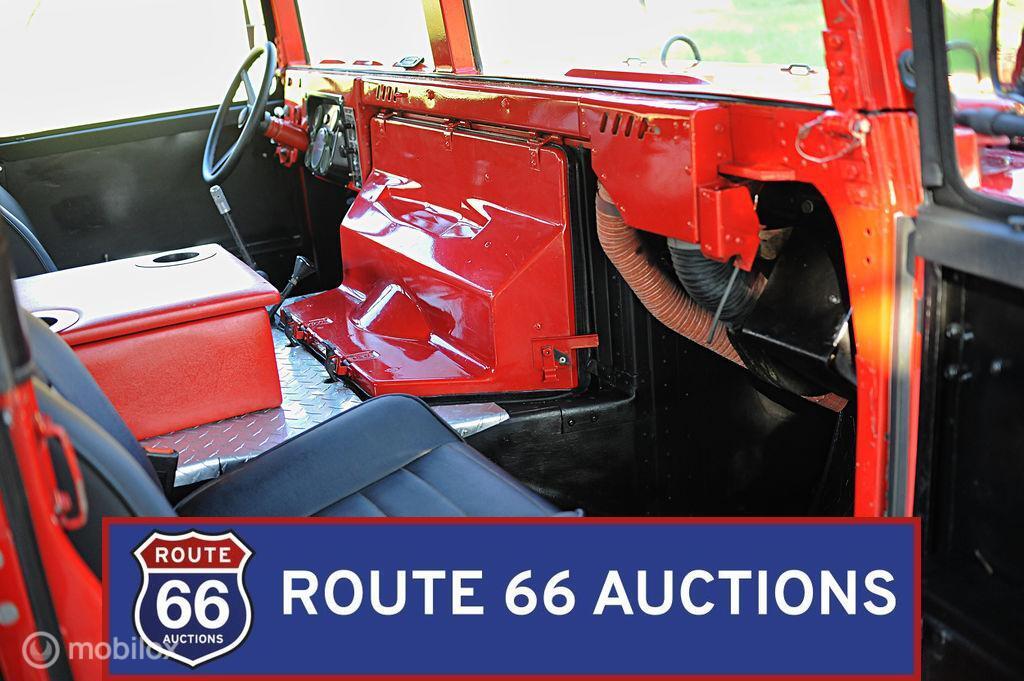 Hummer H1 | 1985 | Route 66 Auctions, Auto's, Hummer, Zwart, Bedrijf, Handgeschakeld