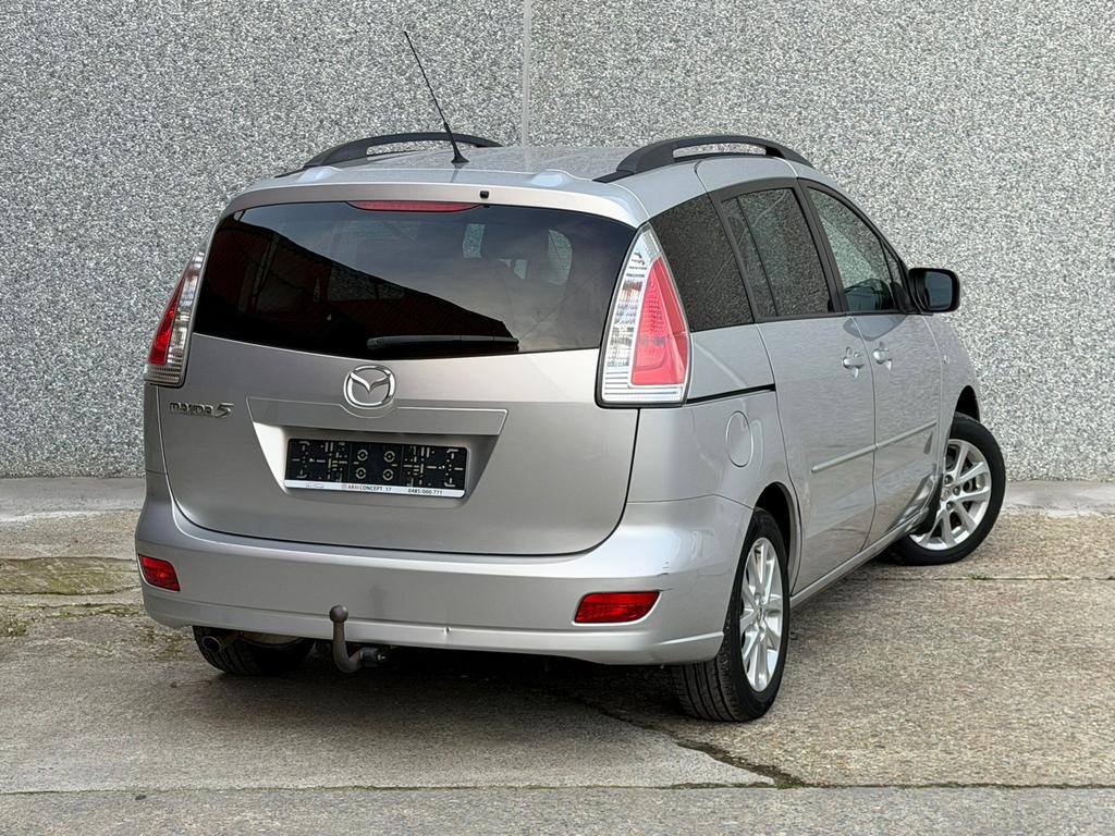 Mazda 5 1.8 Essence Exclusive 7 places 1er propriétaire, Argent ou Gris, Achat, Entreprise, Boîte manuelle