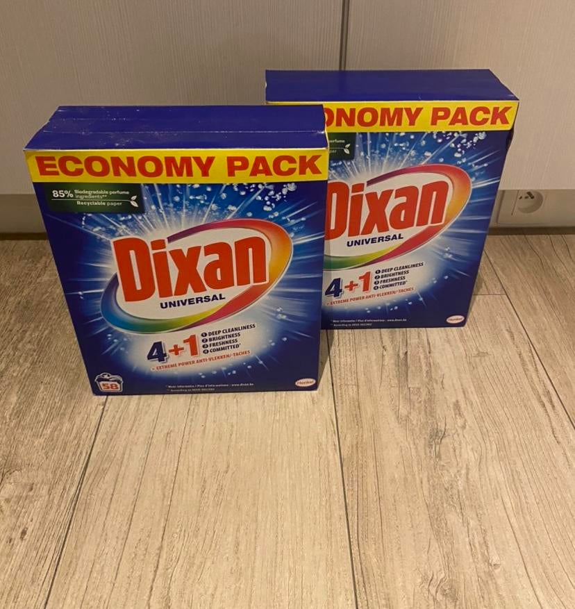 NIEUW! 2 Dixan waspoeders:PER STUK €16, Ophalen
