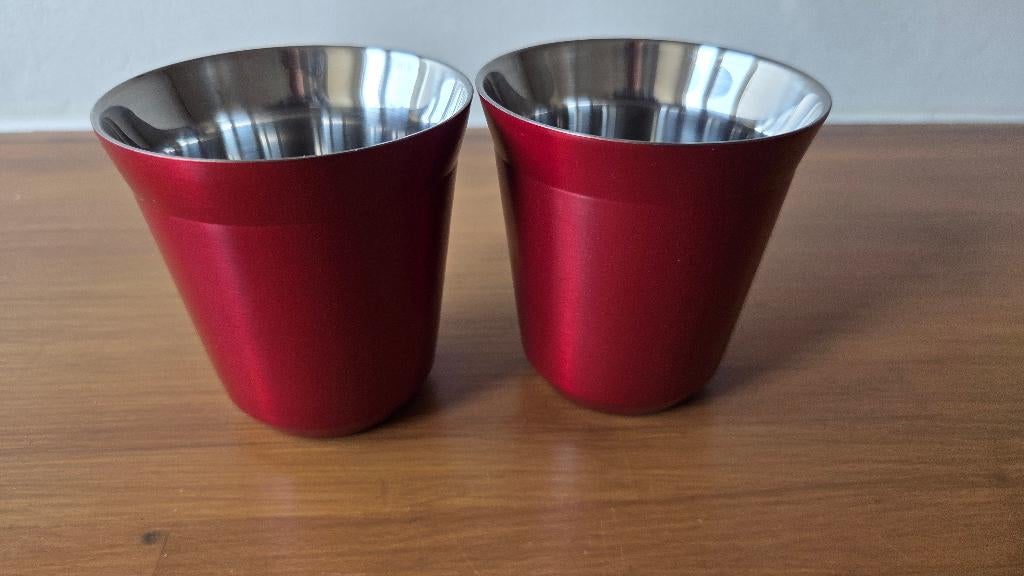 Nespresso Pixie Lungo rood, Ophalen of Verzenden, Zo goed als nieuw