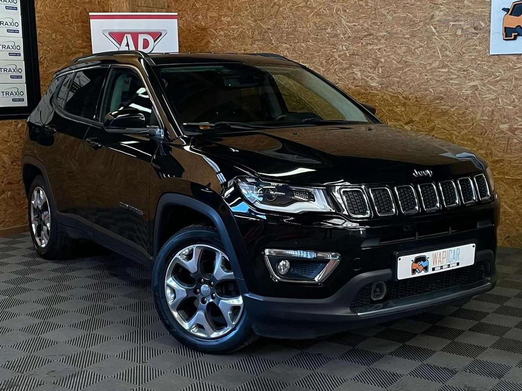 Jeep Compass Compass 1.4i Turbo 4x2 Limited (EU6d), Autos, Jeep, Cuir, Cruise Control, Euro 6, Entreprise