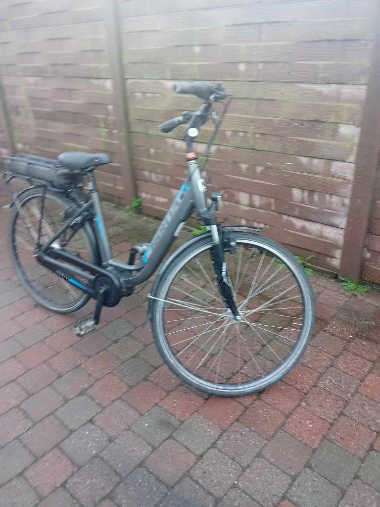 norta midden motor, Fietsen en Brommers, Elektrische fietsen, Gebruikt, 47 tot 51 cm, 50 km per accu of meer, Ophalen