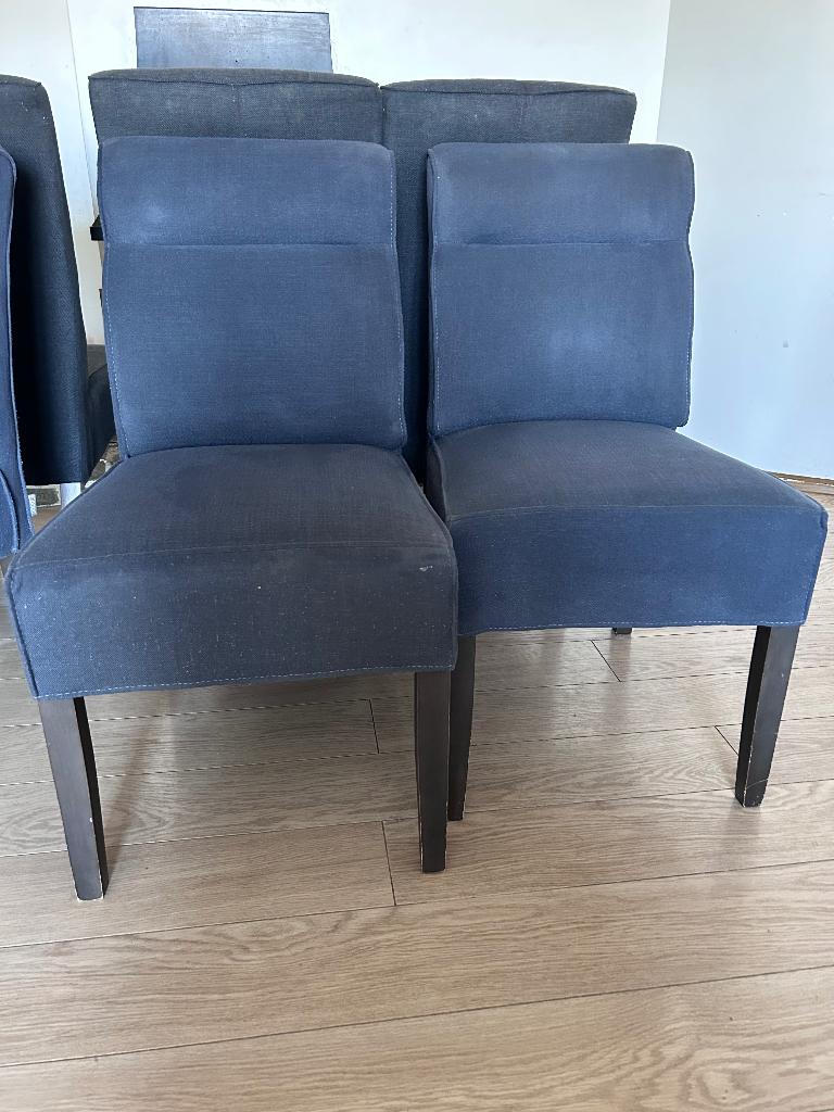 3 Chaises Design XOOON – Gris foncé, Maison & Meubles, Trois, Gris, Contemporain, Enlèvement