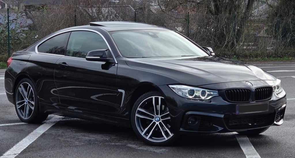 Bmw 420D Coupe, Auto's, Automaat, Zwart, Diesel, Particulier