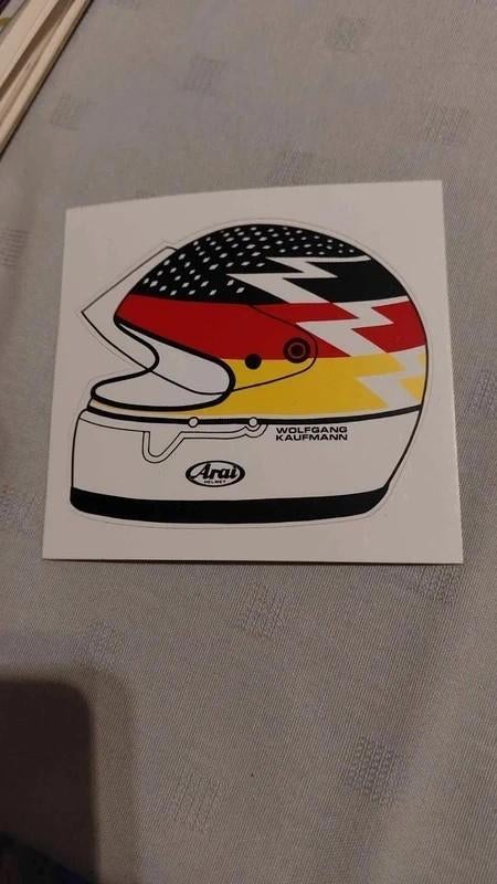 sticker / Wolfgang Kaufmann / Tourenwagen / Autosport, Ophalen of Verzenden, Sport