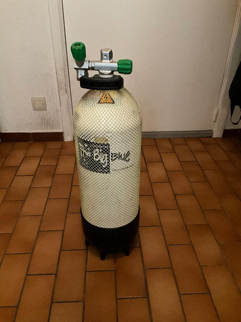 Duikfles 15liter gekeurd, Enlèvement, Comme neuf, Bouteille de plongée