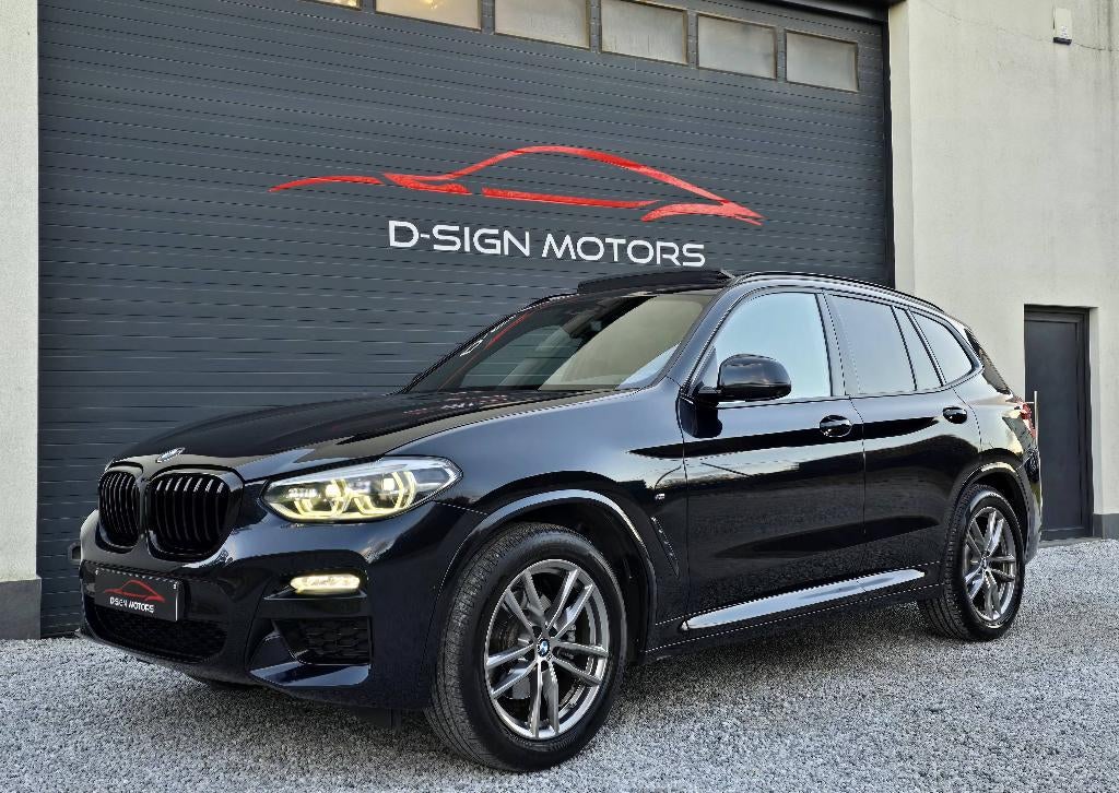 BMW X3 2.0iA xDrive20 (184pk) M SPORT PACK 2019 88.230km !!, Auto's, Automaat, 1998 cc, 4 cilinders, Zwart