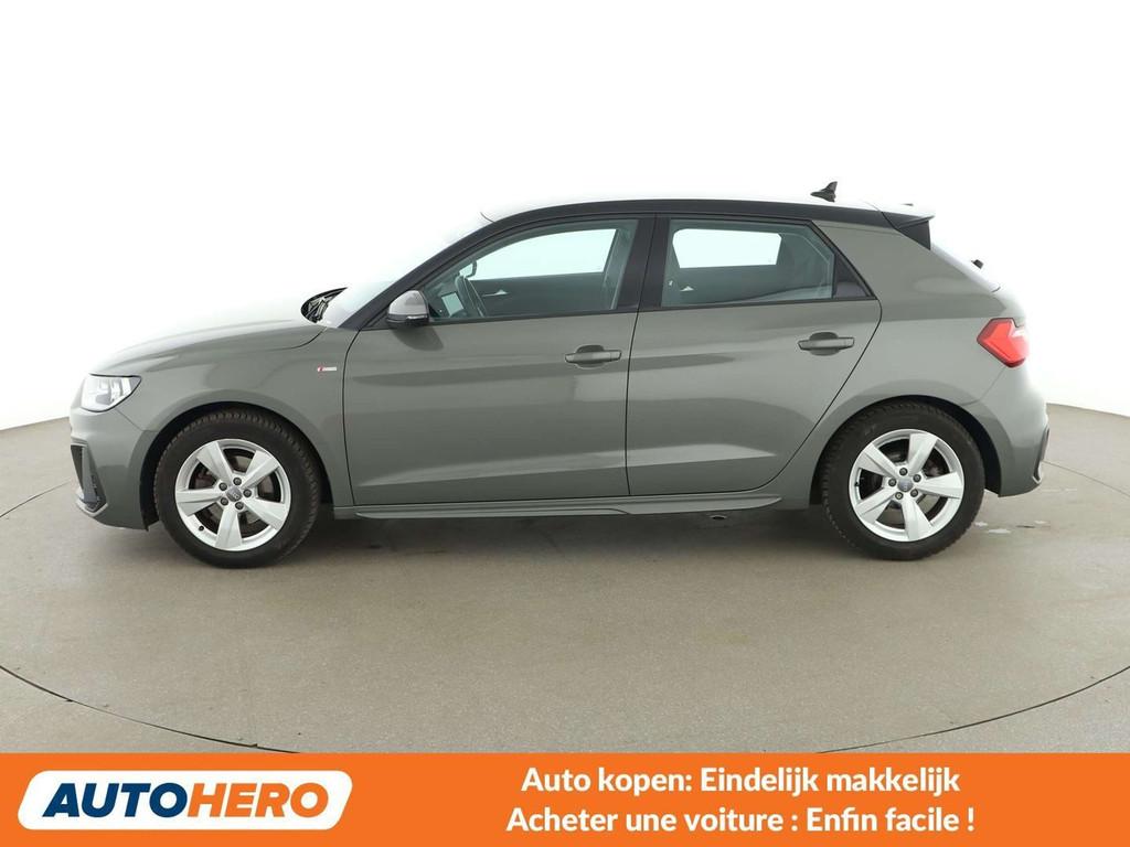 Audi A1 30 TFSI S Line (bj 2019, automaat), Auto's, Audi, USB, Stof, 1200 kg, 116 pk