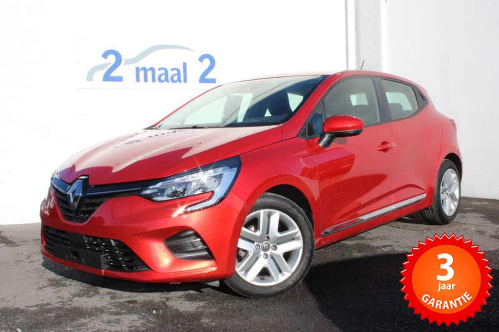 Renault Clio Clio 1.0 TCe Airco/Cruise/Navi 3 JAAR garantie!, Autos, Rouge, Achat, Euro 6, Entreprise
