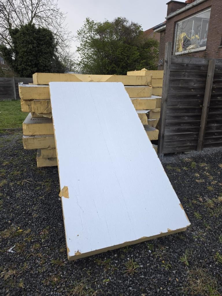 Panneaux isolants PIR épais 19 cm — environ 65 m2, Bricolage & Construction, Isolation & Étanchéité, 15 m² ou plus, Isolation de toiture