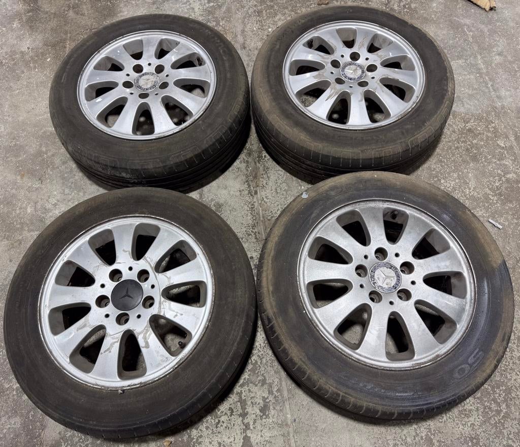 Jantes Mercedes W169 15 pouces d’origine 5x112, Autos : Pièces & Accessoires, Pneus & Jantes, Enlèvement, 15 pouces, Jante(s)