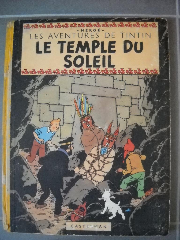 TINTIN - Le temple du soleil - B3 - 1949 - Prix en baisse, Envoi, Utilisé