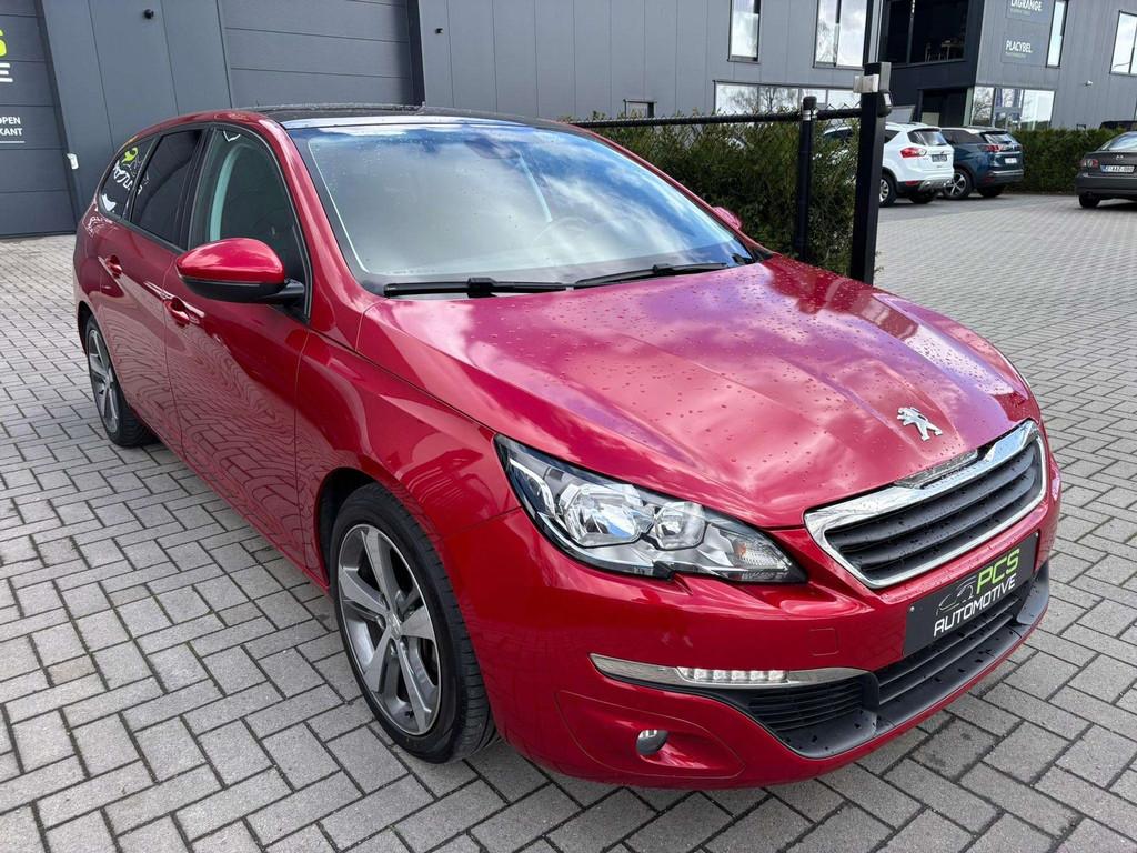 Peugeot 308 1.2 Benzine / Panoramadak / 2017 / 12 mnd Waarbo, Auto's, Stof, Gebruikt, 1199 cc, Bedrijf
