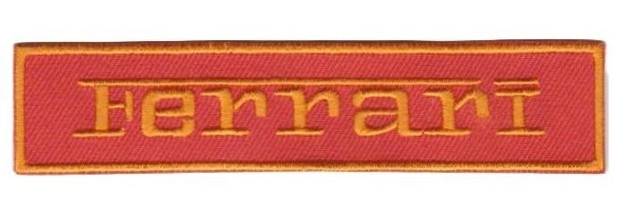 Ferrari stoffen opstrijk patch embleem #7, Envoi, Neuf