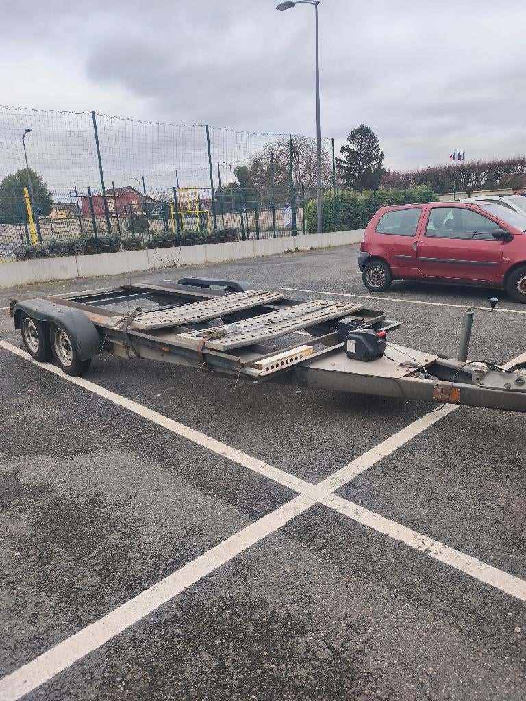 remorque porte voiture, Enlèvement, Utilisé