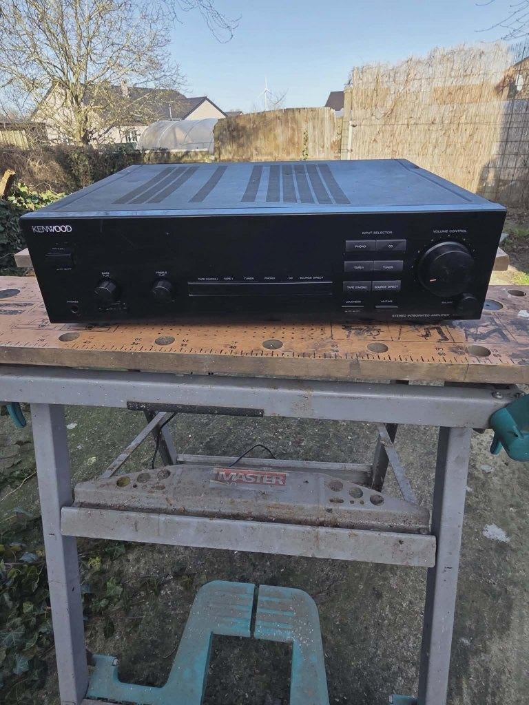 KENWOOD KA-1080 - Versterker, Audio, Tv en Foto, Versterkers en Ontvangers, Ophalen of Verzenden, Gebruikt, Stereo, 60 tot 120 watt