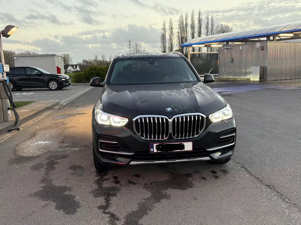 BMW x5, Auto's, BMW, Automaat, USB, Zwart, Leder