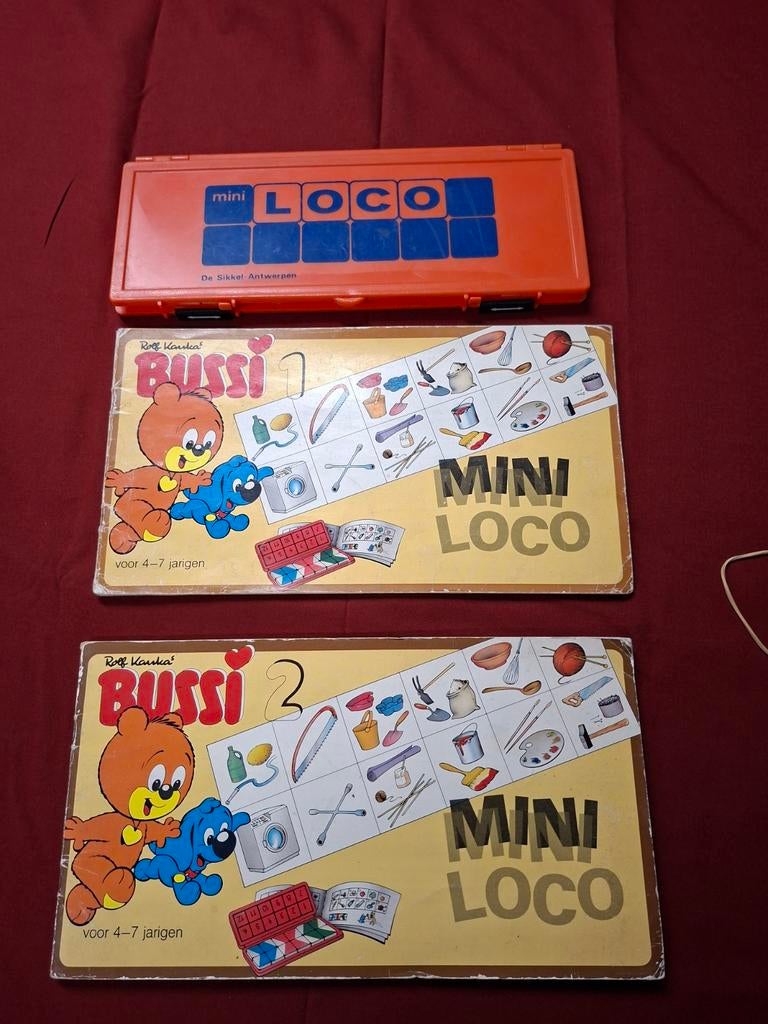 Mini loco met 2 boekjes van bussi, Ophalen of Verzenden
