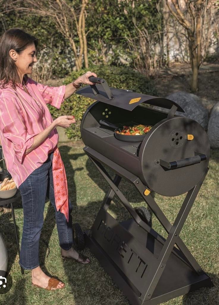 Boretti Barilo 2.0 avec chariot, Jardin & Terrasse, Enlèvement, Neuf, Avec accessoires