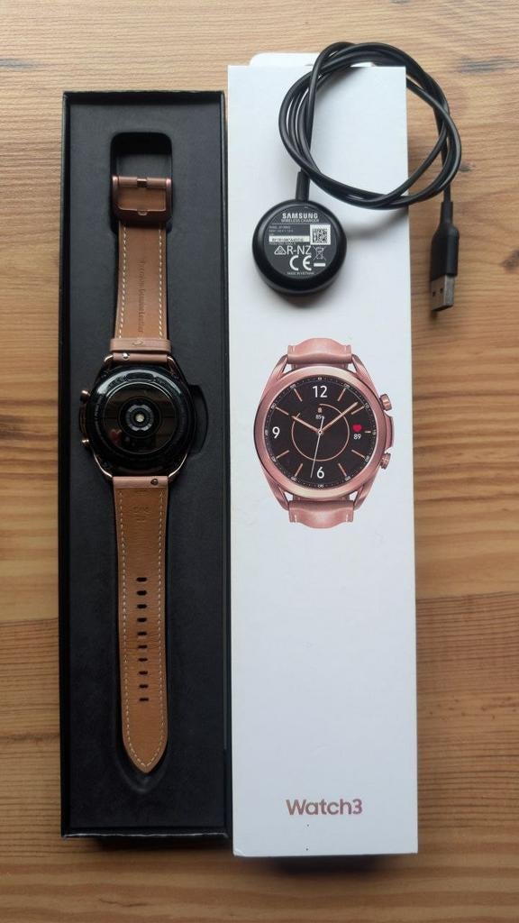 Samsung Galaxy Watch 3, Handtassen en Accessoires, Ophalen, Conditie, Roze, Android