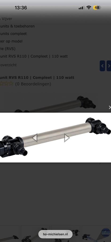 Uv lampen, Caravans en Kamperen, Ophalen, Zo goed als nieuw