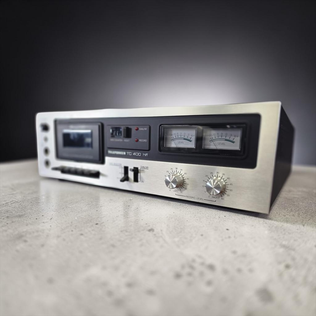 Lecteur de cassettes vintage 'Telefunken TC 400', Enlèvement, Simple