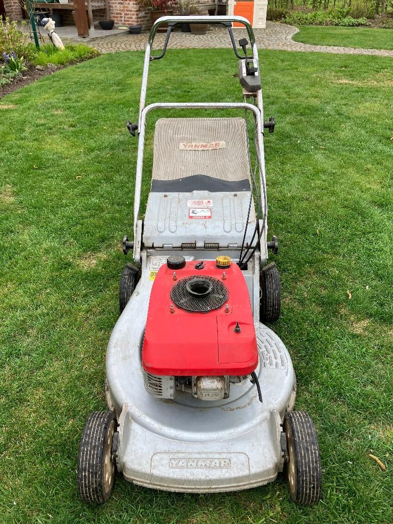 grasmachine  yanmar 53 cm voor onderdelen of opmaak, Tondeuse rotative, Utilisé, Sac de ramassage, Tondeuses à gazon à essence