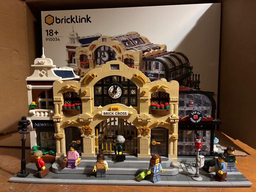 Lego Bricklink 910034 Brick Cross, Overige thema's, Lego, Compleet, Ophalen of Verzenden