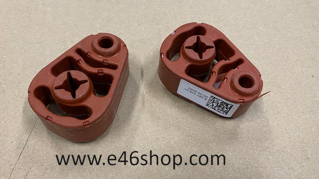 UITLAAT OPHANGRUBBER BMW OE 18208587578 NIEUW ORG BMW, -, -, Nieuw, Ophalen of Verzenden