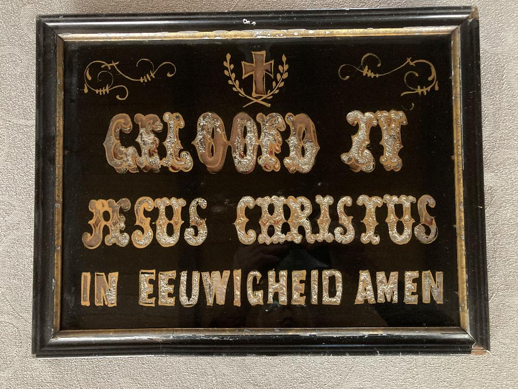 Christus spreuk, Enlèvement, Utilisé