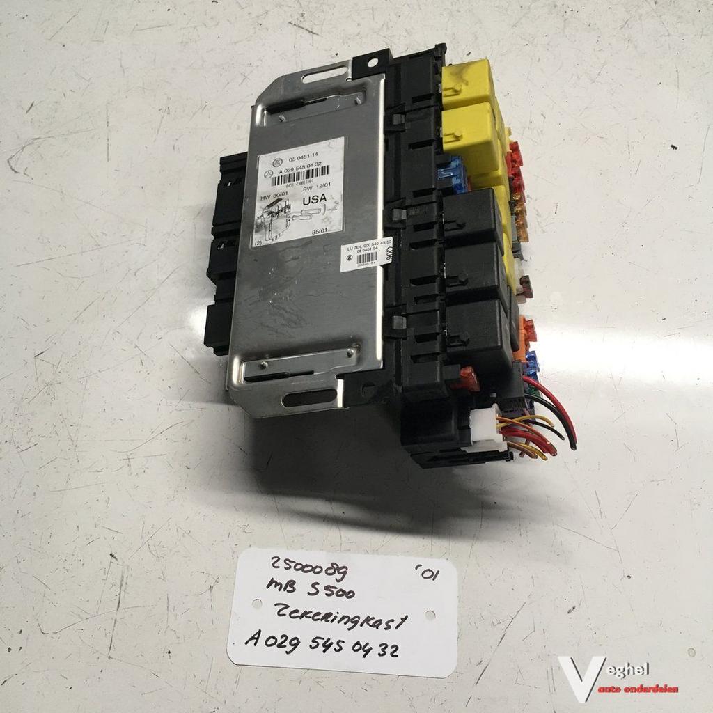 Mercedes S500 2001 25000098  SAM MOdule / Zekeringkast A 029, -, Utilisé, -, -