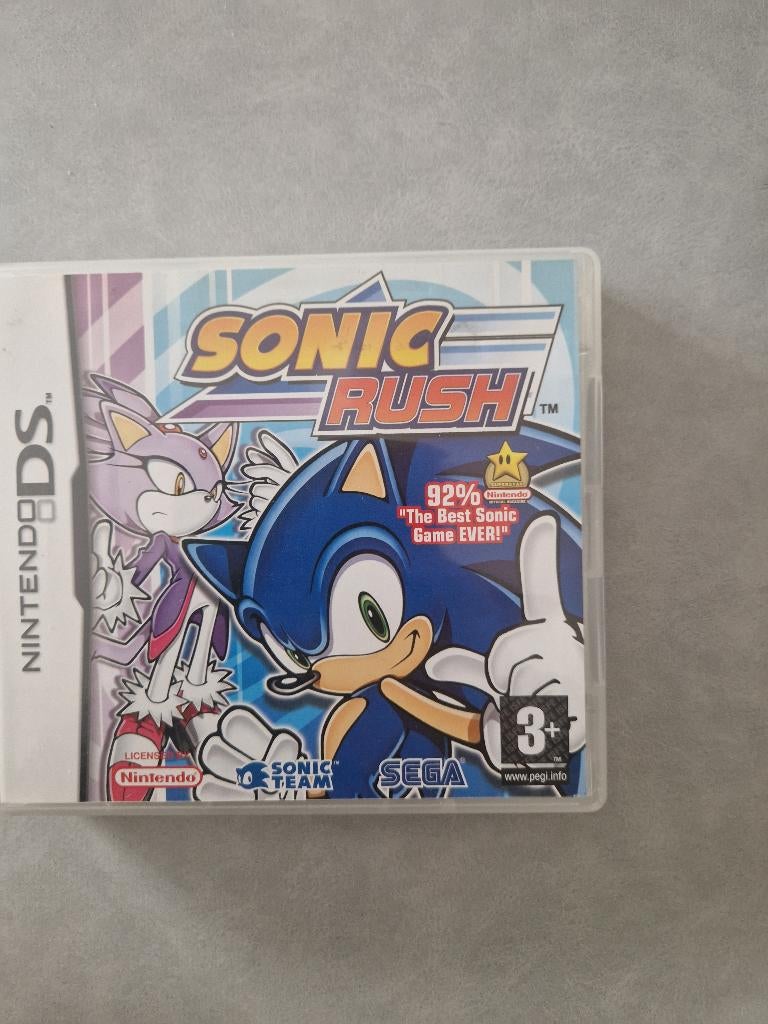 Nds sonic rush, Consoles de jeu & Jeux vidéo, Jeux | Nintendo DS, Enlèvement, Utilisé, Plateforme
