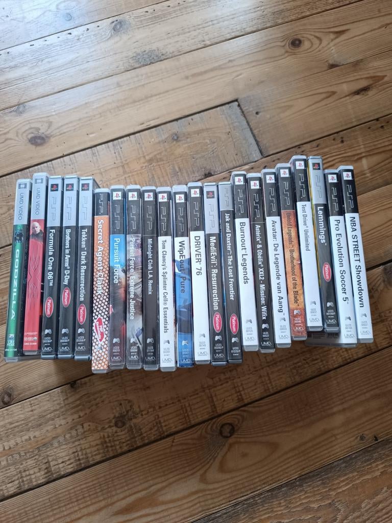 Psp games & films, Ophalen of Verzenden