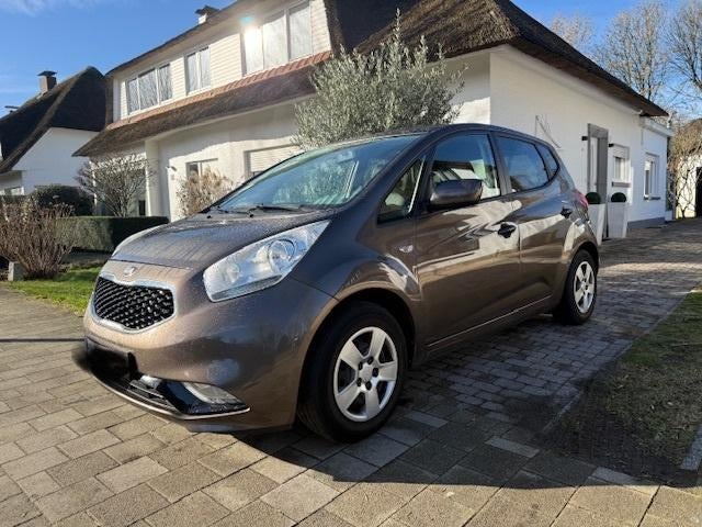Kia Venga 1.4i *51000km *CAMERA *NAVI, Auto's, Kia, Bruin, Leder en Stof, Bedrijf, Navigatiesysteem