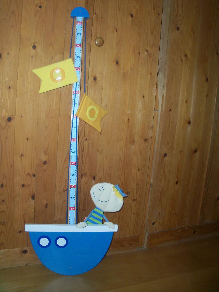 Groeimeter boot van HABA in hout, Ophalen, Zo goed als nieuw, Overige typen