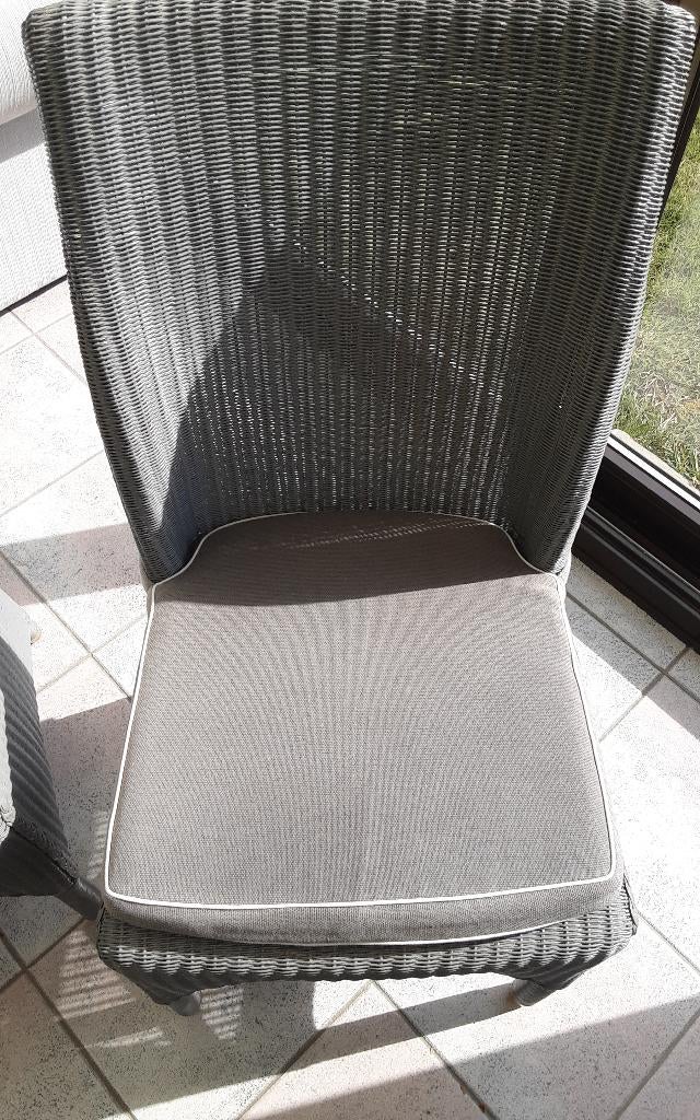 Stoelen, Gris, Comme neuf, Synthétique, Enlèvement