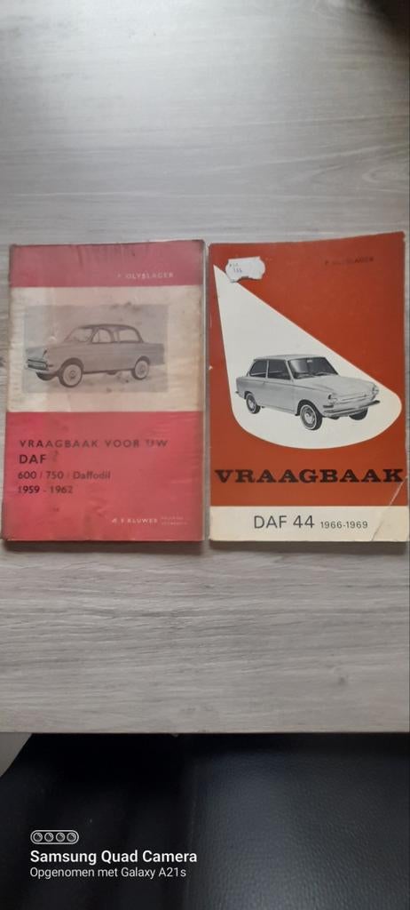 Vraagbaak DAF, Ophalen