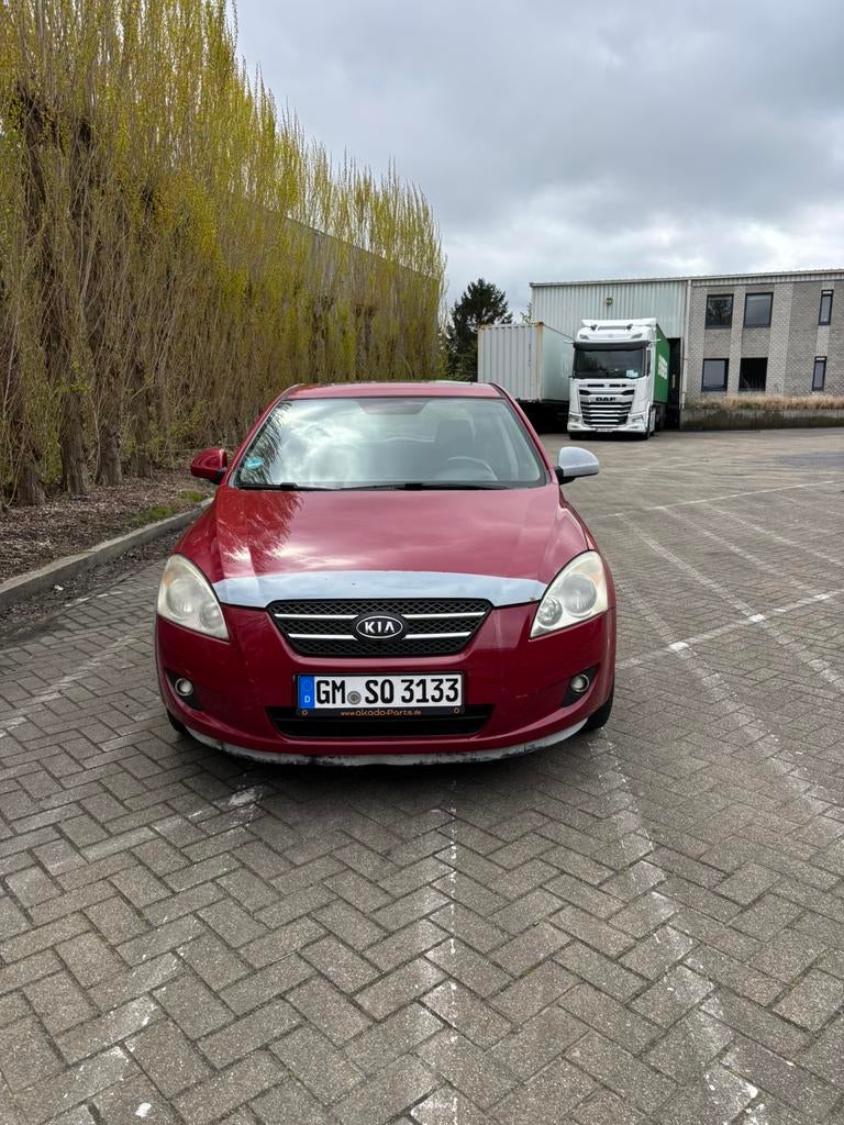 KIA CEED 1.6 Diesel Eco Dynamics, Auto's, Zwart, 4 cilinders, 1600 cc, Leder en Stof