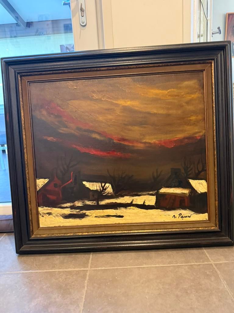 Schilderij De Pauw, Enlèvement