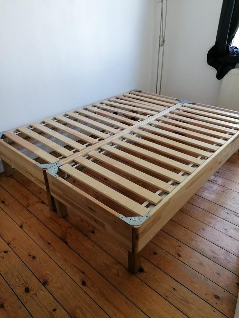 Lit Espevar 160x200cm ikea en bois, Enlèvement