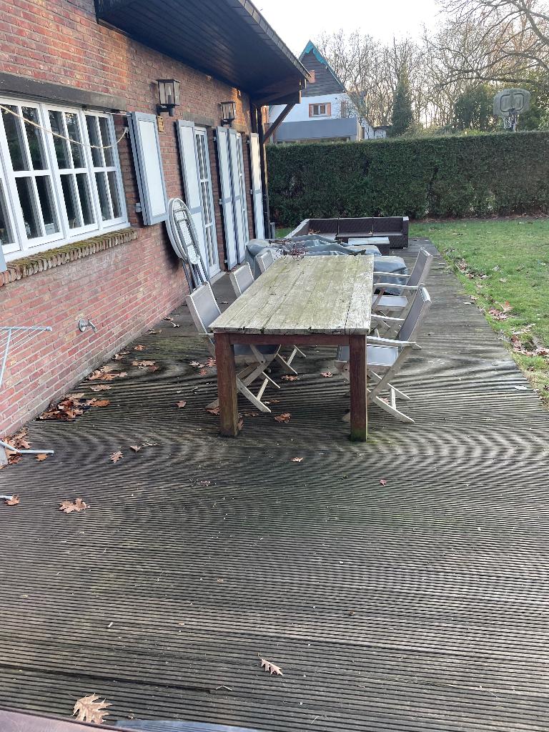 Bankirai terrasplanken, Tuin en Terras, Ophalen, Gebruikt, 250 cm of meer, Planken